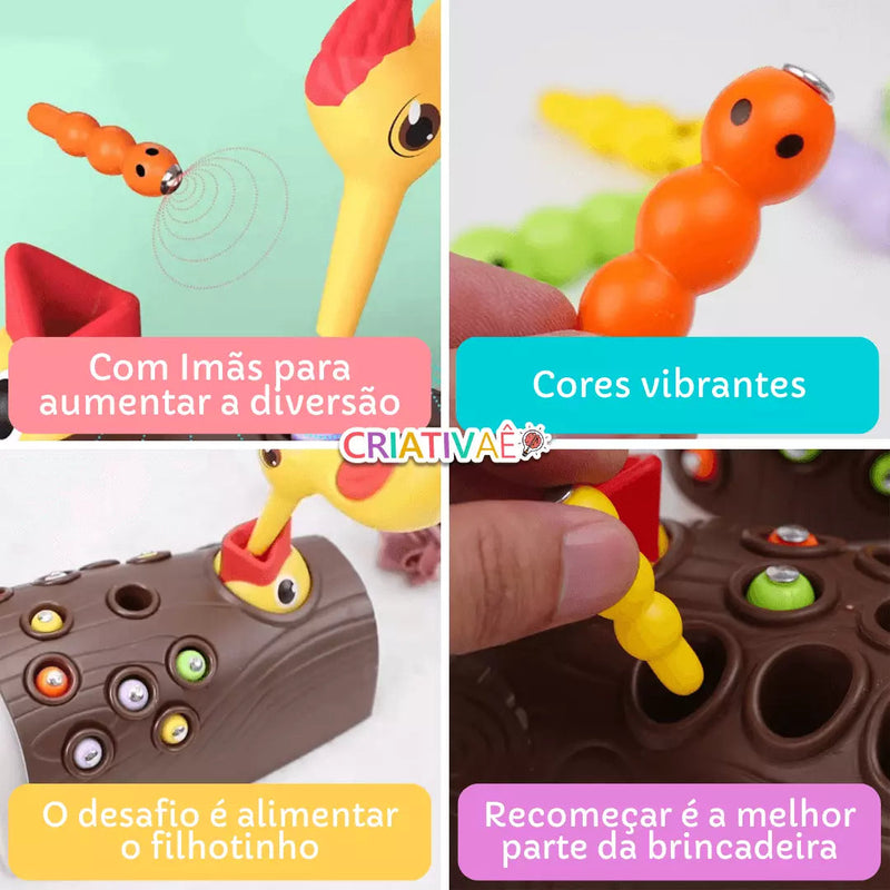 Caça Minhocas + Brinde Exclusivo 3+ Criativaê 