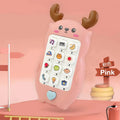 Celly Rena - Celular de Brinquedo Musical e Interativo + Brinde Exclusivo 0-2 Criativaê Rosa 