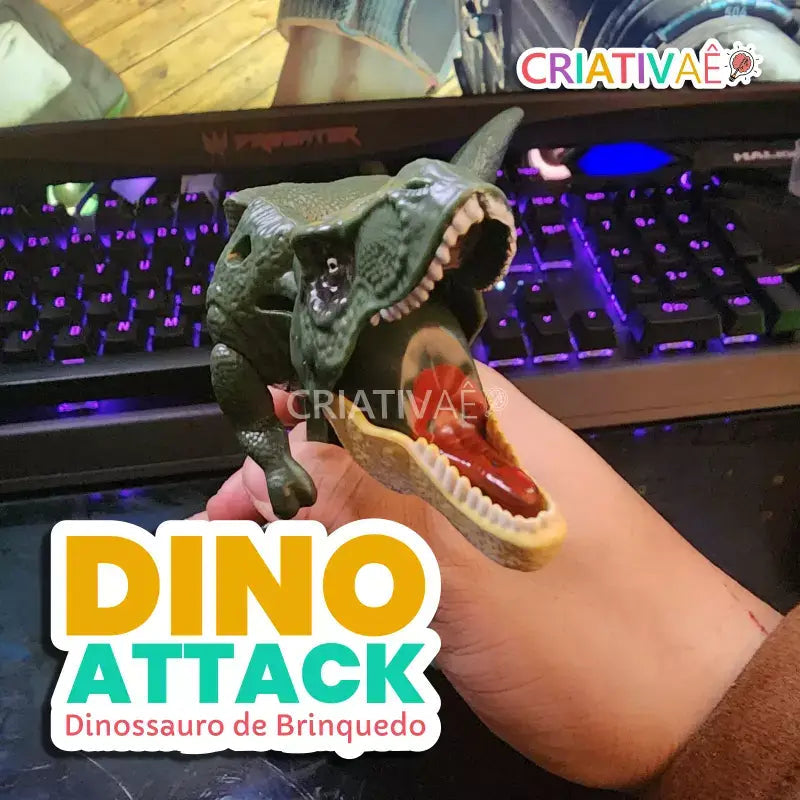 Dino Attack + Brinde Exclusivo 3+ Criativaê 