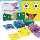 Expressadinho - Cubo Jogo de Expressões Faciais + Brinde Exclusivo 3+ Criativaê 