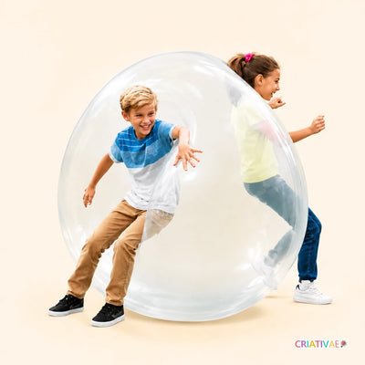 Gigantball Criativaê - Bola Inflável Gigante de Ar e Água