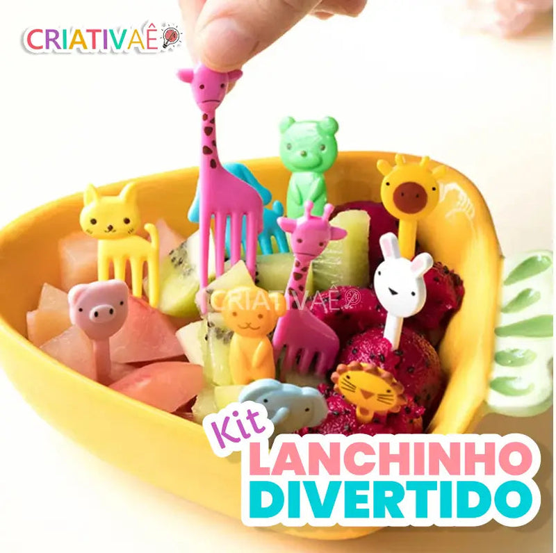 Kit Lanchinho Divertido + Brinde Exclusivo 3+ Criativaê 