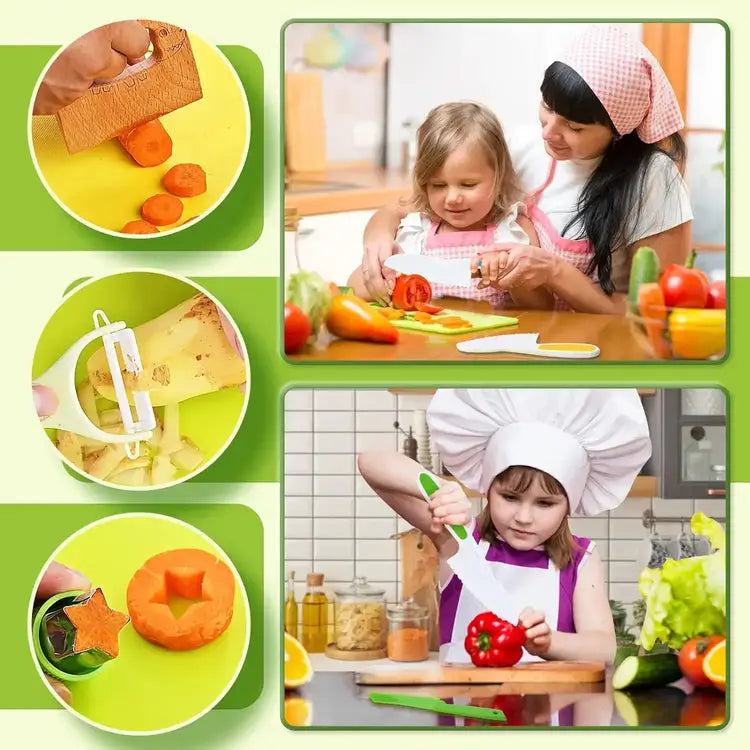 Kit Mini Mestres Culinários - Cozinha Montessori + Brinde Exclusivo 3+ Criativaê 