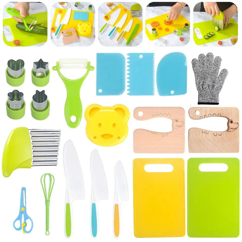 Kit Mini Mestres Culinários - Cozinha Montessori + Brinde Exclusivo 3+ Criativaê 