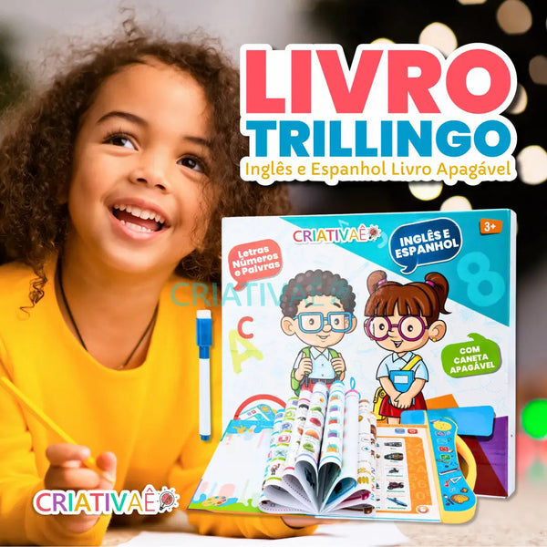 Livro Trillingo - Livro Professor de Inglês e Espanhol Apagável