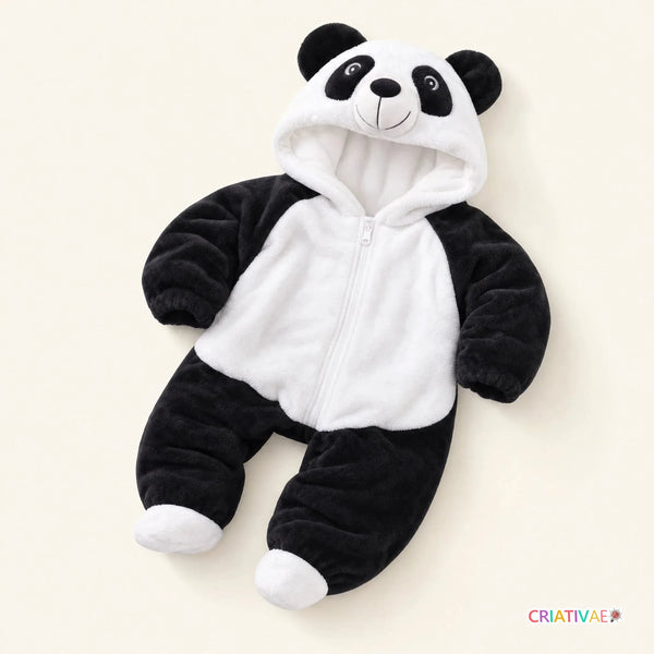 Macacão Baby Bichinhos Criativaê - Tecido Premium Resistente e Antialérgico