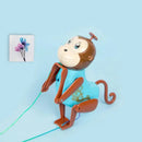 MonkeyClimb - Macaquinho Escala desce e sobe MonkeyClimb - Macaquinho Escala desce e sobe Criativaê Macaco Azul 