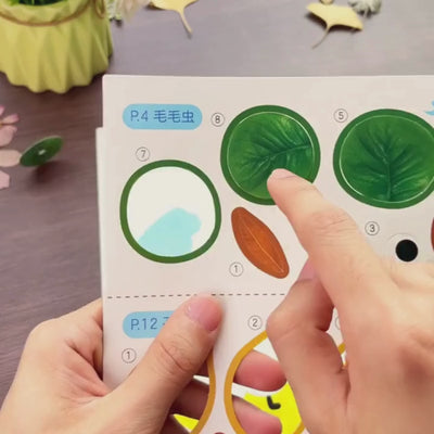 Mundo das Folhas – Kit de Pintura 3D com Folhas Criativas | CRIATIVAE