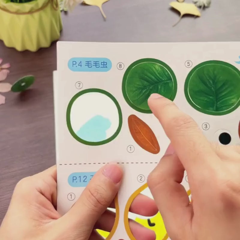 Carregar vídeo: Mundo das Folhas – Kit de Pintura 3D com Folhas Criativas | CRIATIVAE