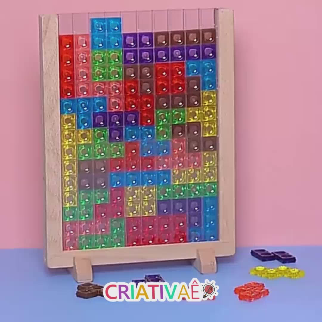 Carregar vídeo: Tetraks - Empilhe peças, complete linhas.