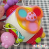 CuboBaby Montessori demonstração real dos mecanismos sensoriais, torneira giratória e disco giratório em uso
