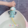 Baby Shower Chuveirinho Infantil em ação, demonstração do mecanismo