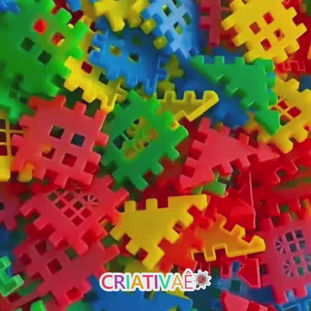 Carregar vídeo: Toy Constrói - Blocos de Montagem Criativa Montessori