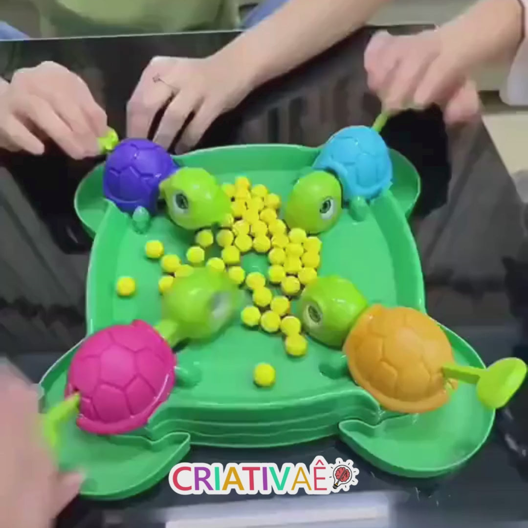 Carregar vídeo: Tartugas Come Come - Jogo Multiplayer Tartarugas Come Come