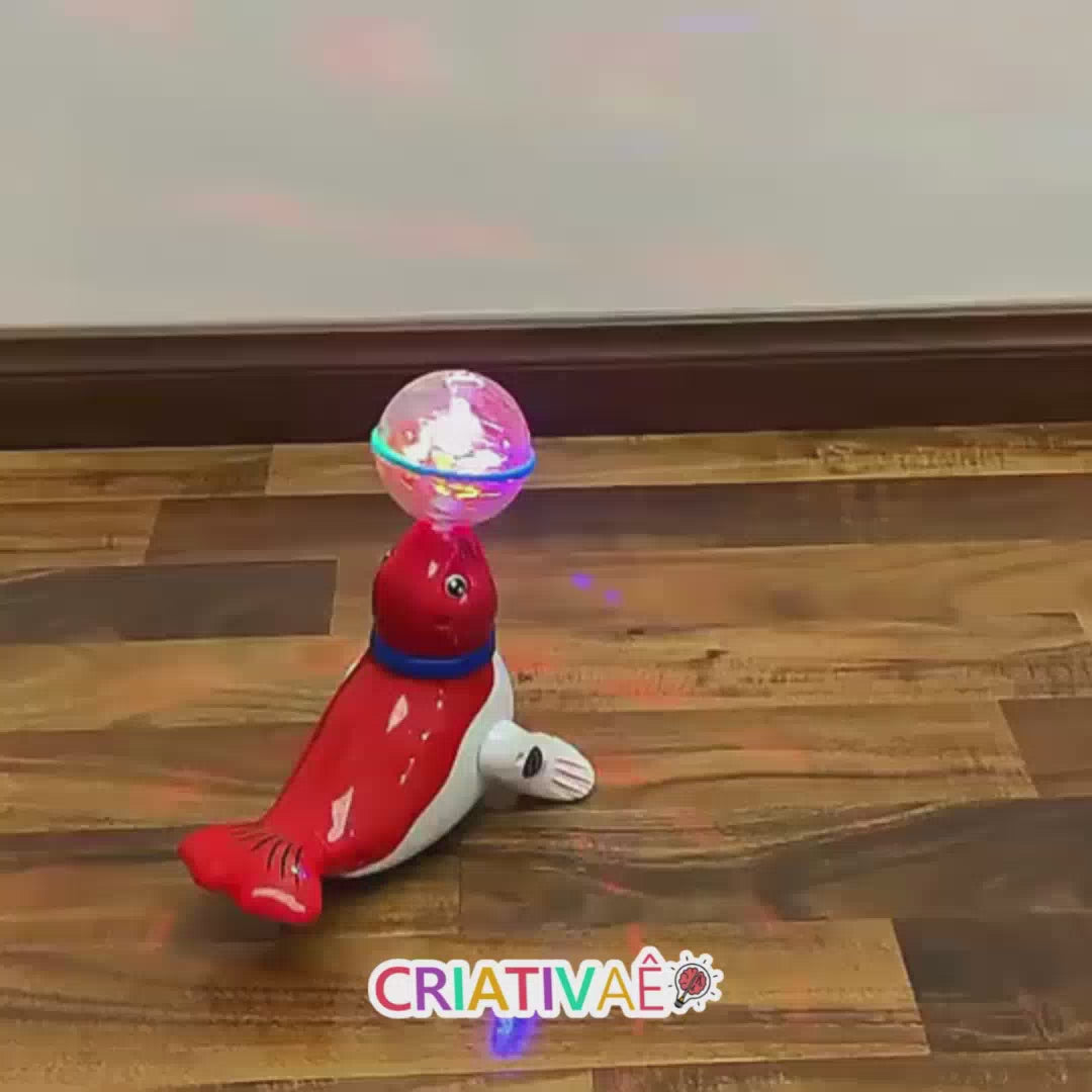 Carregar vídeo: Fô, a Foca Equilibrista Interativa