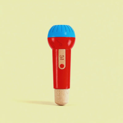 Microfone Infantil Premium Educativo Mágico Sem Pilhas com Efeito Eco e Design Alemão – Hape