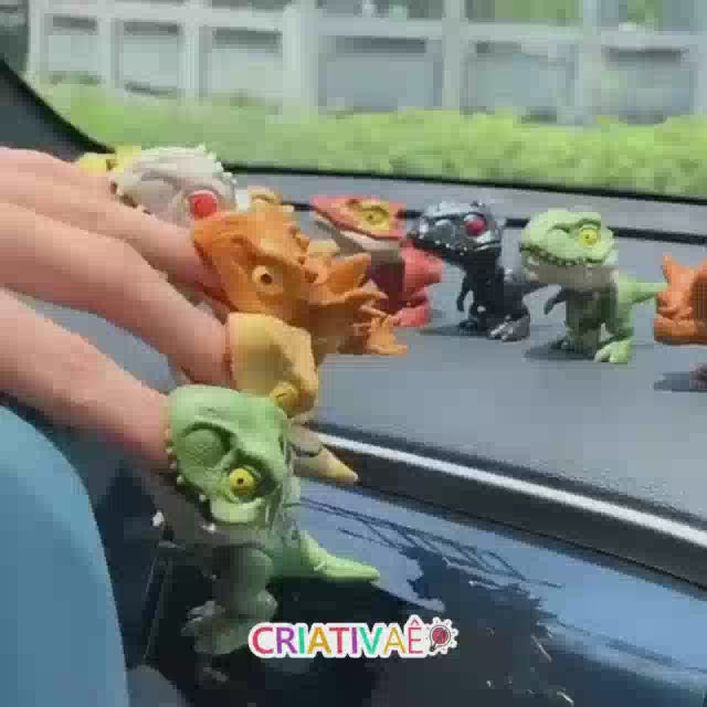 Carregar vídeo: Kit Nhacssauros Premium - Kit Dinossauros de Brinquedo Anti-stress
