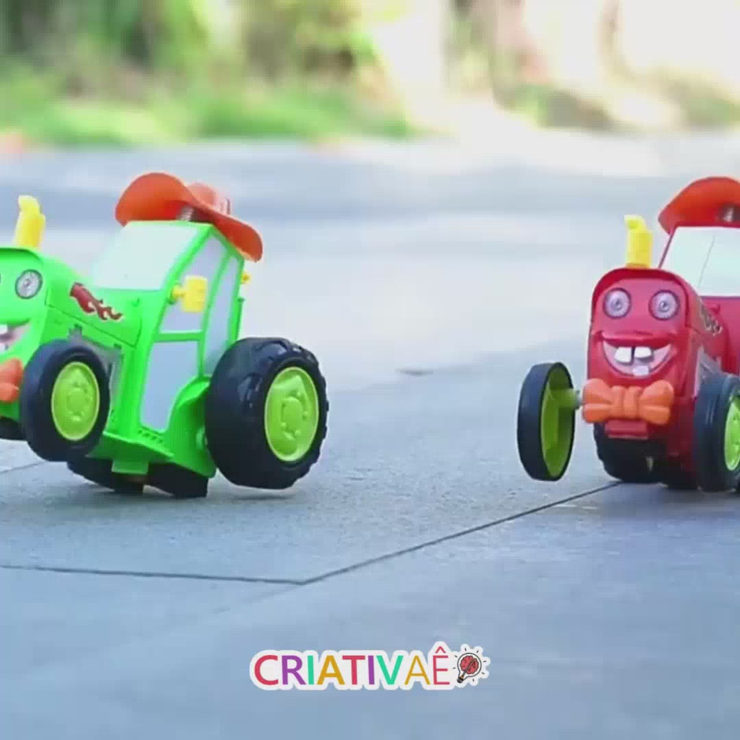 Carregar vídeo: Trator Jump - Carrinho Pula Pula de Controle Remoto