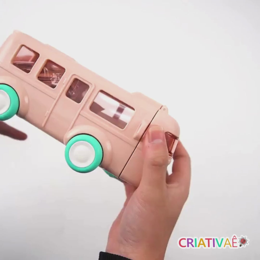 Carregar vídeo: Garrafinha AquaVibe Térmica Hidratação Garantida com Design Inovador + Brinde