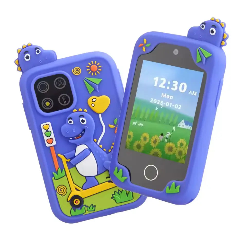 Smartphone Infantil Educativo – Dispositivo Seguro com Jogos, Câmera e Aprendizado ABC | CRIATIVAE
