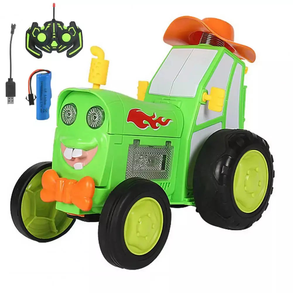 Trator Jump - Carrinho Pula Pula + Brinde Exclusivo 3+ Criativaê Verde 
