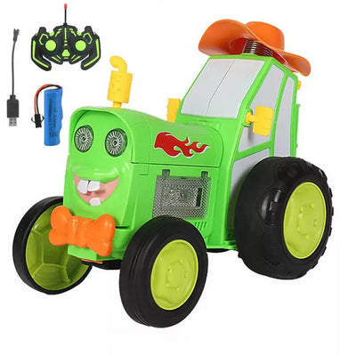 Trator Jump - Carrinho Pula Pula + Brinde Exclusivo 3+ Criativaê Verde 