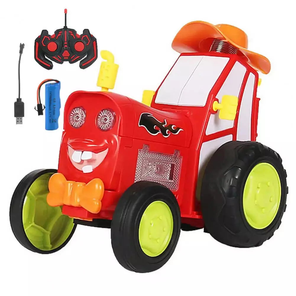 Trator Jump - Carrinho Pula Pula + Brinde Exclusivo 3+ Criativaê Vermelho 