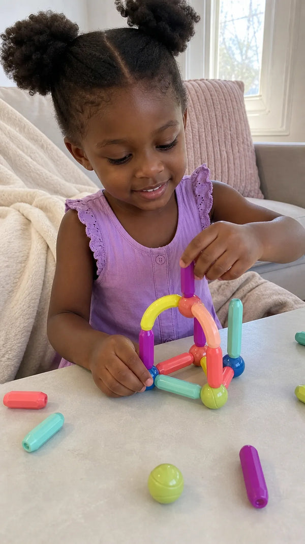 Foto de cliente: crianca com Magna Kids em casa