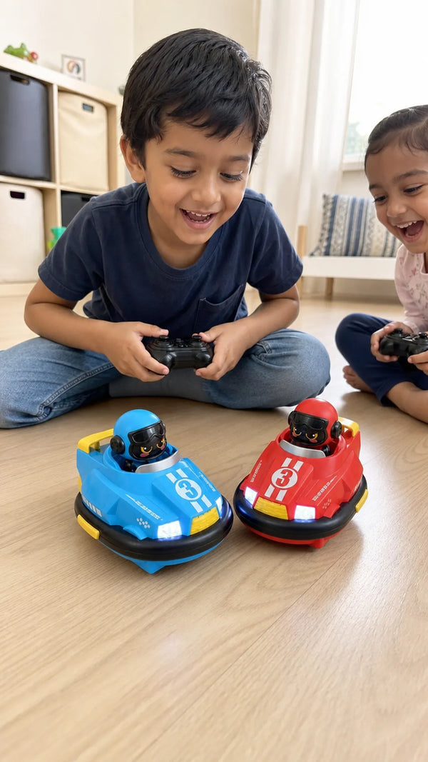 Foto de cliente: crianca com Bumper Car em casa