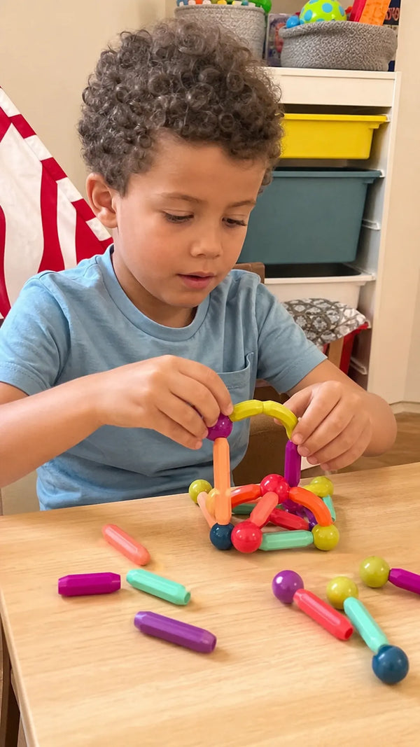 Foto de cliente: crianca com Magna Kids em casa