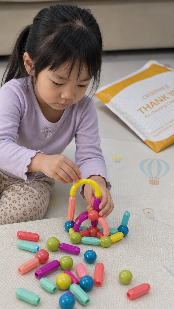 Foto de cliente: crianca com Magna Kids em casa