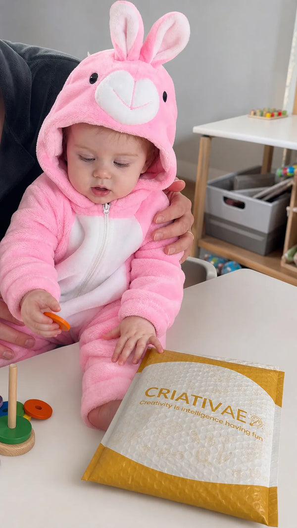 Foto de cliente: bebe com Macacão Baby Bichinhos