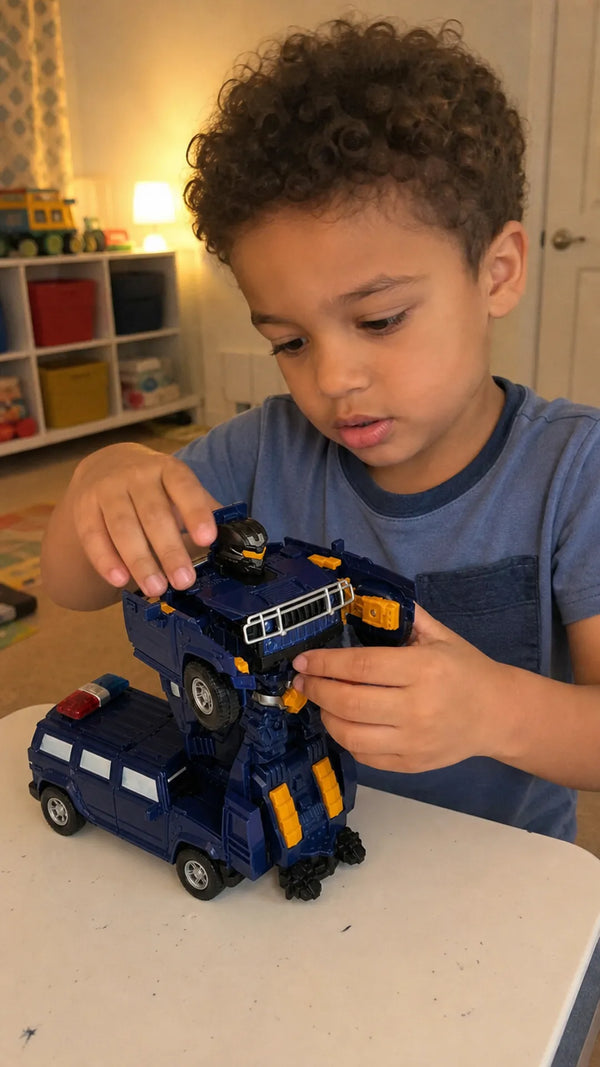 Foto de cliente: crianca com Robotcar em casa