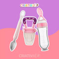 Combo Alimentadinho + Brinde Exclusivo 0-2 Criativaê Rosa 