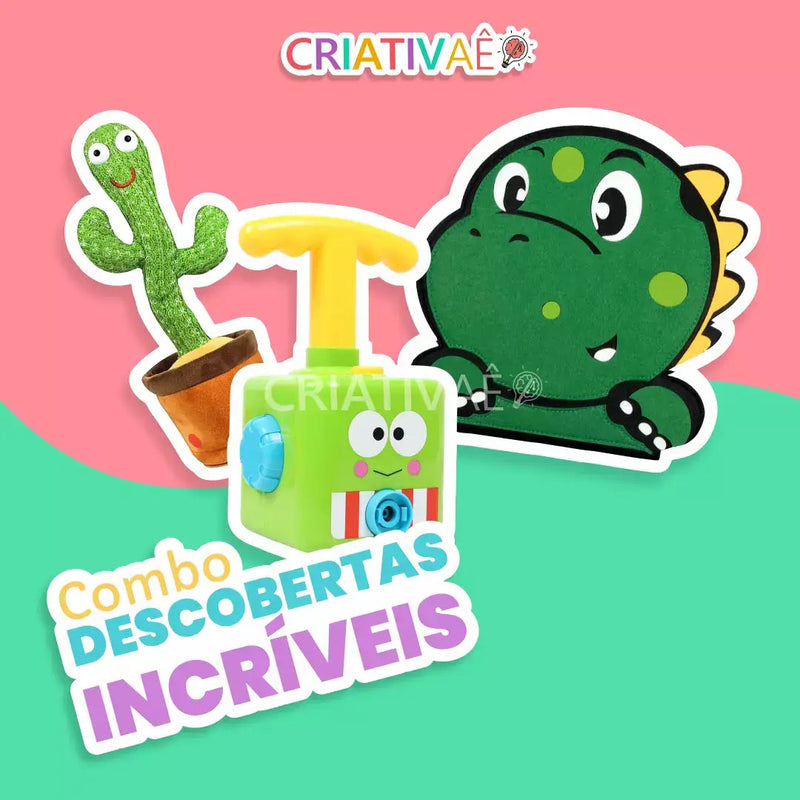 Combo Descobertas Incríveis + Brinde Exclusivo 3+ Criativaê 