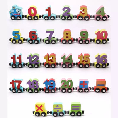Conta Trem - KIT de Trens Magnéticos Educativos I&C 3 Criativaê 