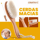 Coomfy - Escova de Lã Natural Super Macia para Bebês I&C 3 Criativaê 