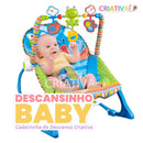Descansinho Baby - Cadeirinha de Descanso Criativa + Brinde Exclusivo 0-2 Criativaê 
