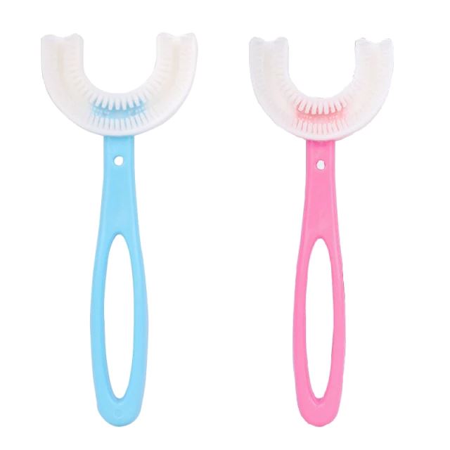 Escova de Dentes Infantil Easy Clean Kids 360° - Criativaê I&C 3 Criativaê KIT 1 Azul e 1 Rosa (6 a 12 anos) 