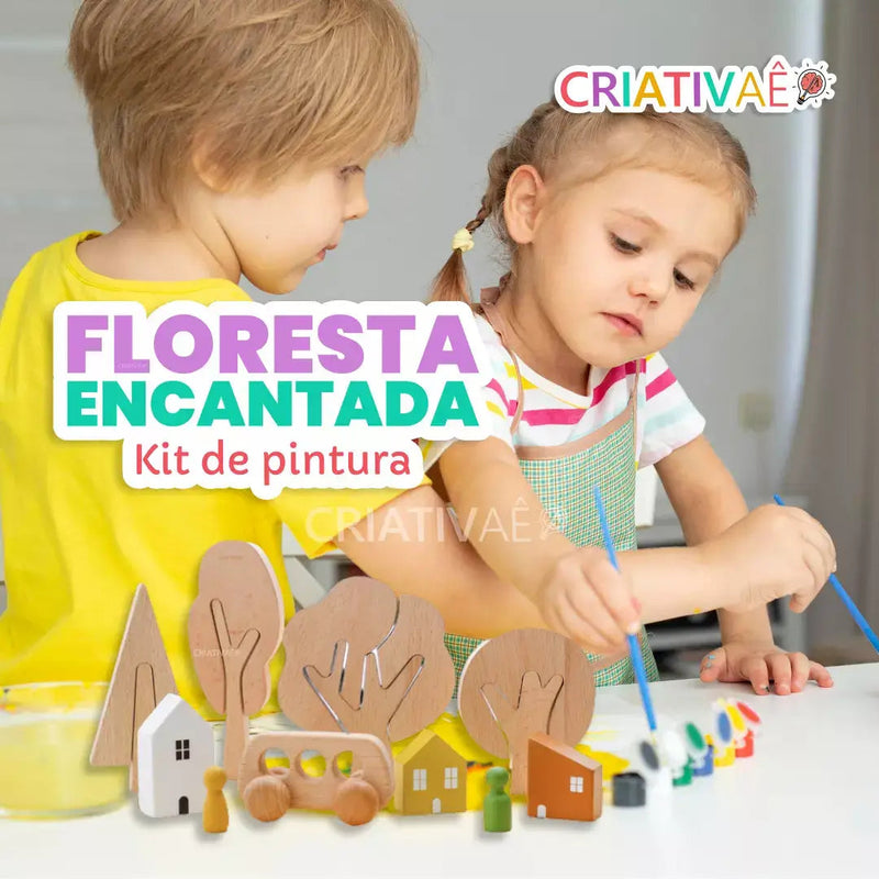 Floresta Encantada + Brinde Exclusivo 3+ Criativaê 