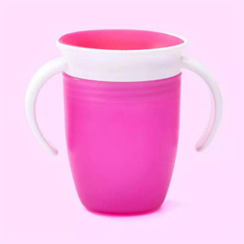 Copo Munchkin para Treinamento e Transição 360 Miracle Cup Rosa