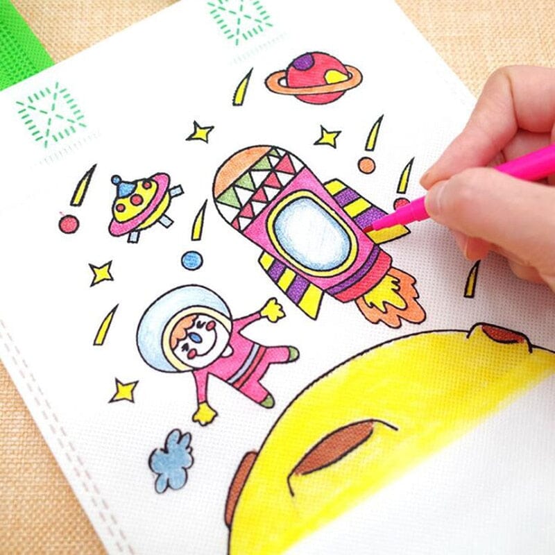 Kit desenho e pintura infantil: 6 conjuntos para exercitar a criatividade