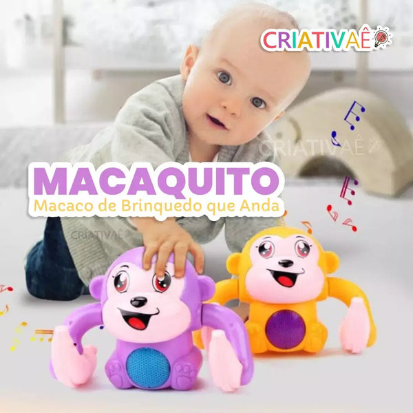 Macaquito - Macaco de Brinquedo que Anda