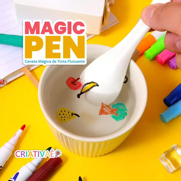 Magic Pen - Caneta Mágica de Tinta Flutuante