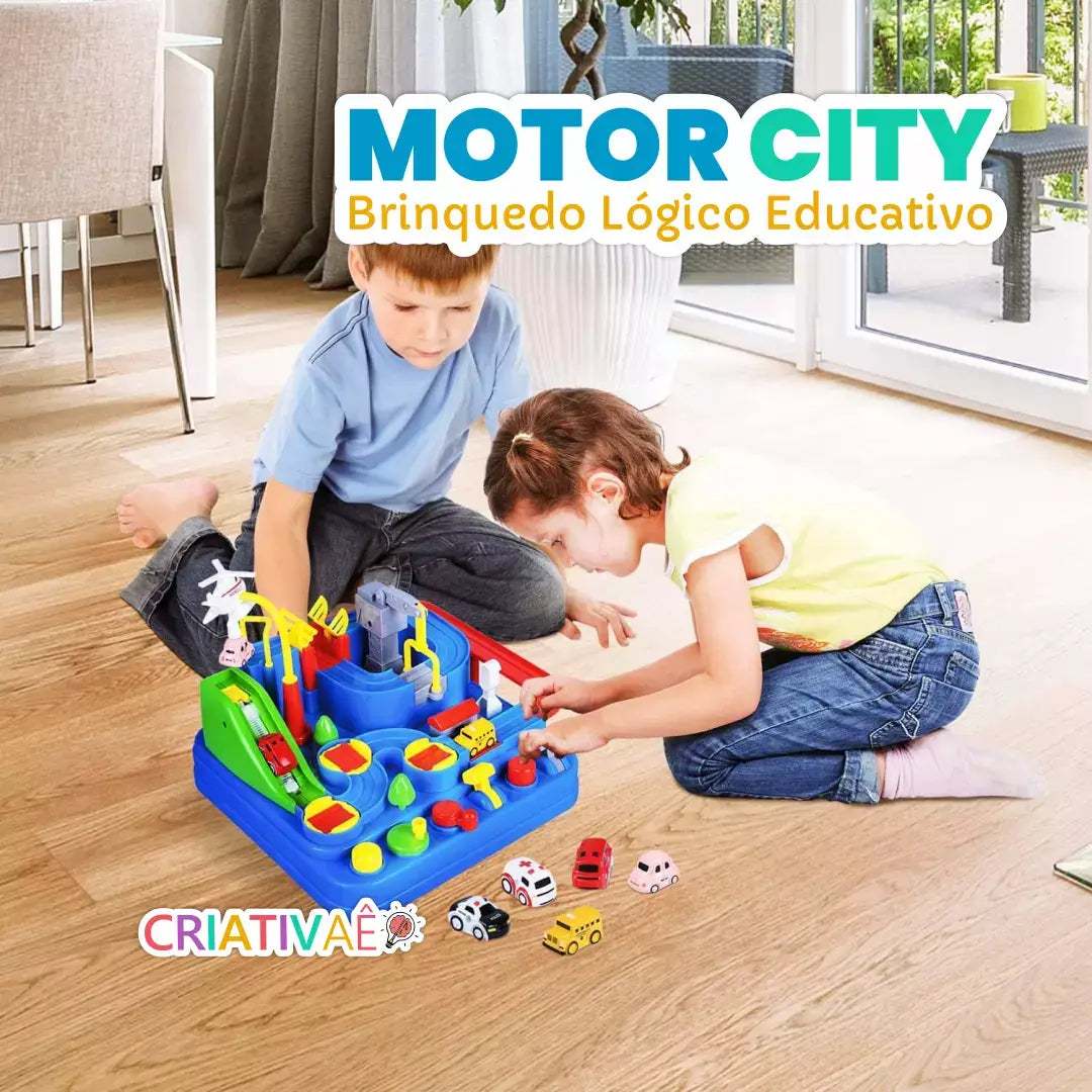 Motor City - Brinquedo Lógico Educativo I&C 3 Criativaê 