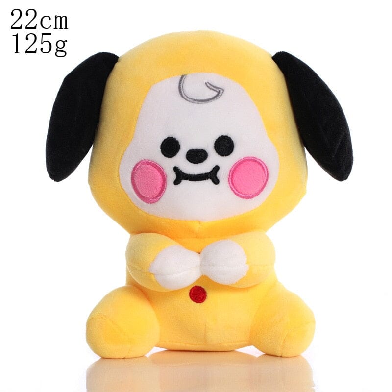 Pelúcia Kpop Super Star BT21 Criativaê Chimmy 22 Centímetros 