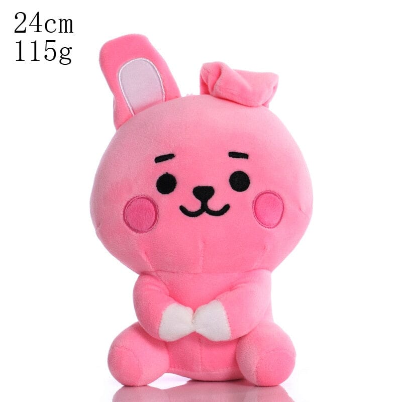 Pelúcia Kpop Super Star BT21 Criativaê Cooky 24 Centímetros 