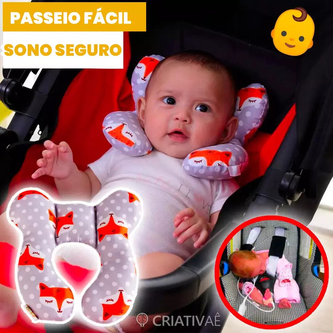 Safer B - travesseiro de Proteção para Cabeça e Pescoço de Bebês