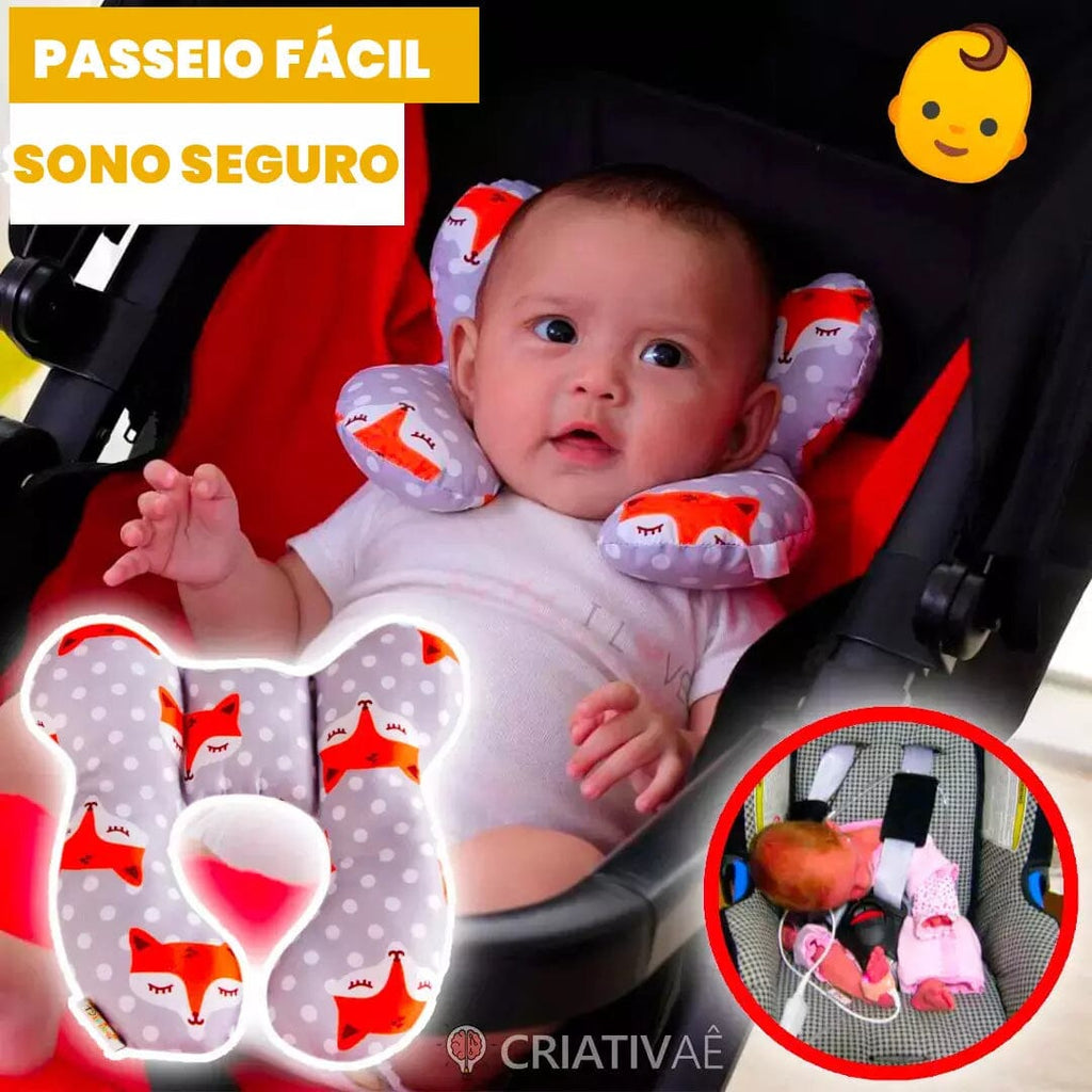 Safer B - Travesseiro De Proteção Para Cabeça E Pescoço De Bebês