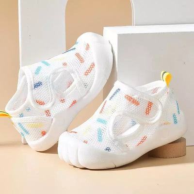 Softtynho - Sapatinho Respirável Infantil + Brinde Exclusivo 0-2 Criativaê Branco Granulado 14 (11.5 cm) 